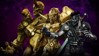 Gold Skin Pack 7 (w/ Silver Shadow Jago Skin)