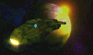 The Spaceship in Glacius' descendant's ending in the original Killer Instinct