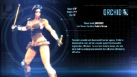 Orchid's Season One character bio
