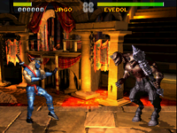 Eyedol's Lair, his primary stage in the 1994 arcade game