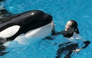 Katina and Dawn. Photo provided by SeaWorld.