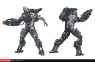 Killing Floor 3 Husk Concept Art.