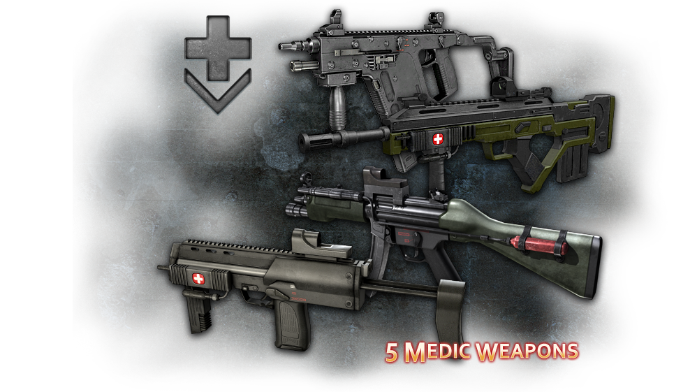 killing floor 2 medic weapons