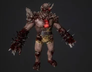 Killing Floor 2 Summer Sideshow Model Render. The artists description says the designs mutated look was meant to be based on the treeman. While its overall look is of a sideshow strongman. It also pays homage to Maurice Tillet (The unofficial inspiration for shrek).