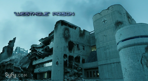 Westhole Prison after the bombing