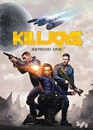 Killjoys Season 1 DVD cover