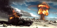 Nuclear war ravaged Earth.