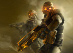 Helghast soldiers