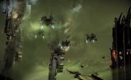 Dauntless and Compulsion burn over Phyrrus