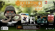 Contents of the North American Killzone 3 Helghast Edition.