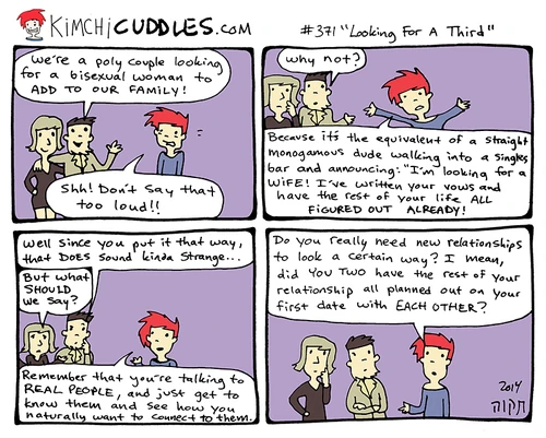 Kimchi Cuddles Comic 371 - Looking For A Third
