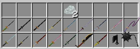 All special swords with rare nichirin ore