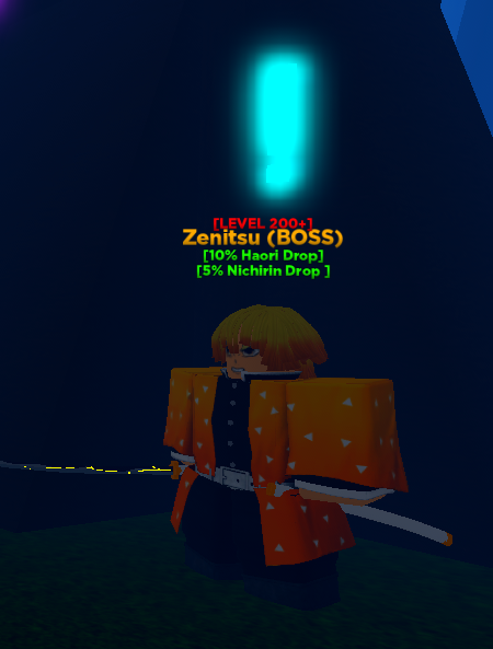 Where is the Zenitsu boss location in Roblox Demonfall? - Pro Game Guides