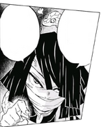 Obanai threatening Tanjiro CH132