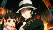 Muzan with his daughter