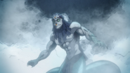 Gyokko seemingly sees himself trapped in mist.