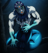 Gyokko's true form.