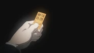 The Mugen Train's tickets.