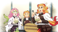 Mitsuri's memory of Kyojuro