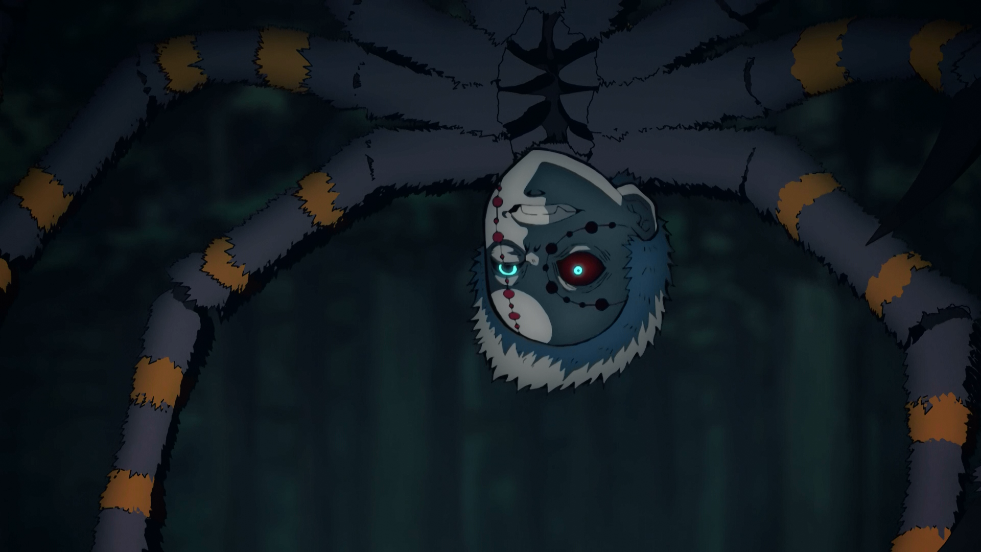 Kimetsu No Yaiba Zenitsu Oni spider head