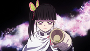 Kanao's unusual reflexes in the cup game