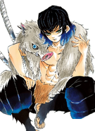Inosuke colored body (unmasked) 2