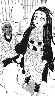 Nezuko awakening from her illness CH185