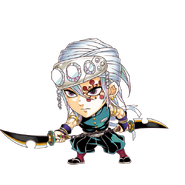 Tengen Uzui [The God of Flashiness] in Jumputi Heroes