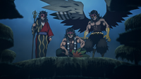 Sekido, Karaku, and Urogi