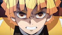 Zenitsu refusing vĩ đại let Inosuke harm Nezuko