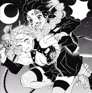 Mitsuri saving Tanjiro