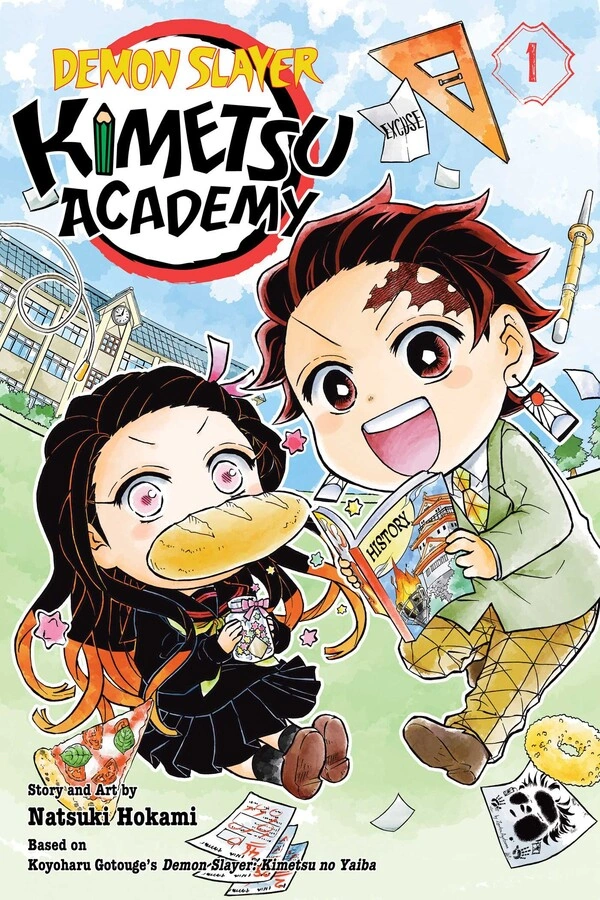 Kimetsu Gakuen! Volume 1 | Kimetsu no Yaiba Wiki | Fandom
