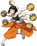 Susamaru's six-armed form.
