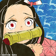 Nezuko colored profile 3