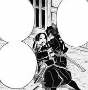 Shinobu holds her dying sister