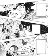 Inosuke is unable to kill Demon Tanjiro.