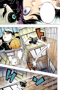 Yushiro saves Zenitsu CH146