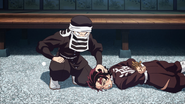 Tanjiro is brought to the headquarters E22