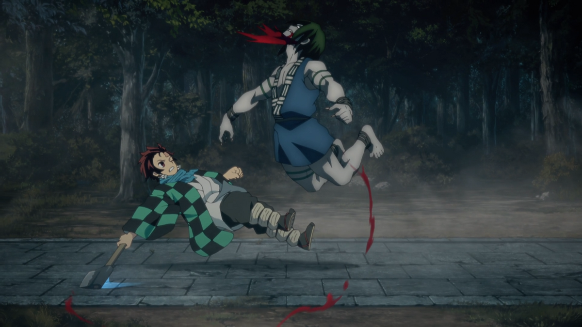 kimetsu no yaiba tanjiro nezuko fight