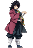 Giyu anime design