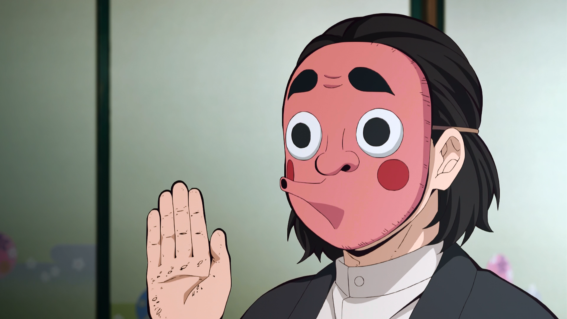 Como fazer a mascara do Hotaru Haganezuka [ Kimetsu no Yaiba ] 