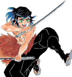 Inosuke Hashibira Kimetsu No Yaiba Wikia Fandom