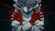 Rui using his Blood Demon Art
