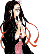 Nezuko colored body (side)