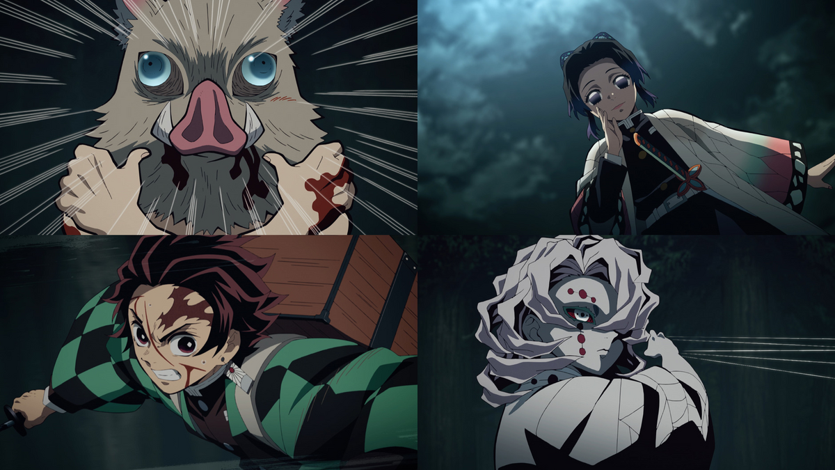 Kimetsu No Yaiba Demon Slayer Episode 13 - Tanjiro on fire 