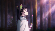 Kanao watching the sunrise