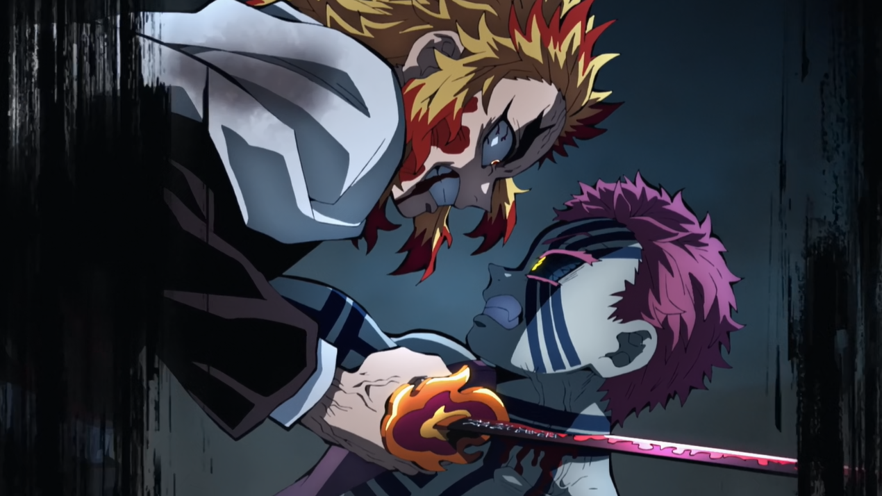 E SE KYOJURO RENGOKU TIVESSE GANHADO A LUTA CONTRA O AKAZA? - KIMETSU NO  YAIBA 