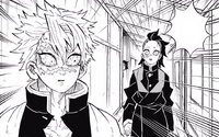 Sanemi is shocked to hear of Genya eating Demons