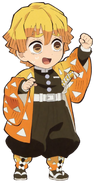 Chibi Zenitsu Render