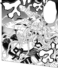 Daki's demon transformation